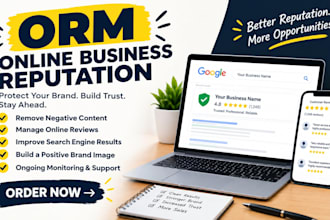 manage your online reputation with ORM and reverse SEO