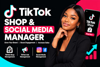 be you tiktok shop manager, titkok ads for your sales