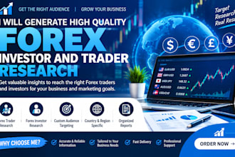 generate high quality forex investor and trader research