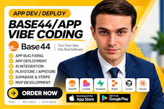 be your base44 expert, bug fixing, base44 app developer, base44 integration