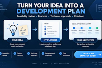 turn your software or app idea into a working prototype