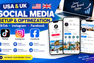 create usa tiktok account usa instagram uk tiktok uk instagram and optimization