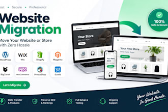 do website migration migrate bigcartel to shopify to wix woocommerce to shopify
