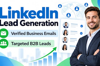 do linkedin lead generation and find verified emails