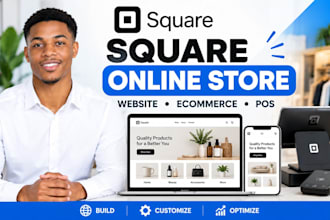 setup square online website square online stores square pos integration system