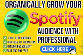 do organic spotify promo, spotify music promotion apple music to real audience
