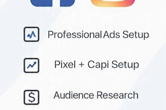 setup and manage facebook ads for sales, leads and roas