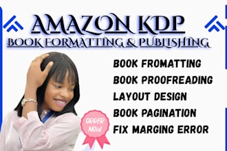 do book formatting book pagination and margin with book typesetting job for kdp