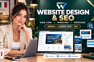 design your website on one com web com onepage onepage io onpage seo