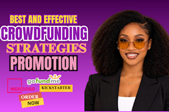 promote your crowdfunding campaign to influencer and philanthropist for donation