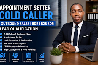 do appointment setter cold caller outbound sales bdr b2b sdr lead qualification