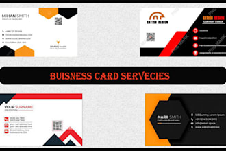 design a professional modern business card