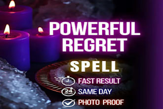do powerful regret love spell, come to me spell, allure love spell, love spell