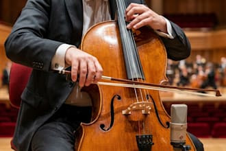 record real live cello for your song or film score