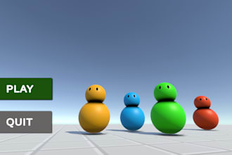 create a basic playable 3d unity game prototype