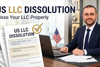 dissolve your US llc, file llc dissolution and close ein