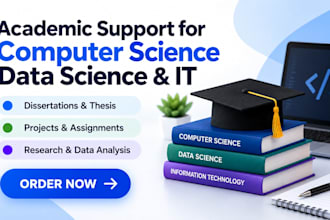 provide computer science and IT tutoring with research guidance and review