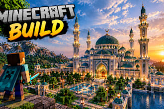 build custom minecraft maps, worlds, spawns and builds
