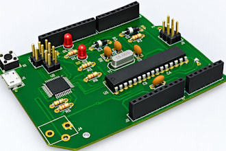 design pcb layout, schematic, gerber files, bom and multilay