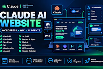 claude website editable wordpress wix herme ai odysseu jarvis brain claude video