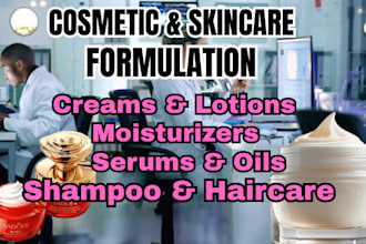 develop professional cosmetic formulations for your beauty brand