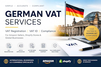 provide german vat services for amazon sellers and international businesses