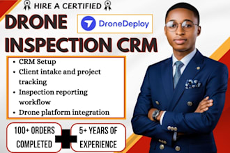 build drone inspection CRM workflow dronedeploy pix4d propeller skycatch