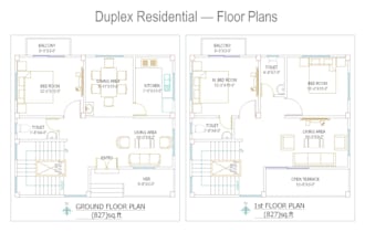 create 2d architectural drawings in autocad