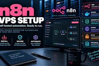 install and configure n8n on your linux vps