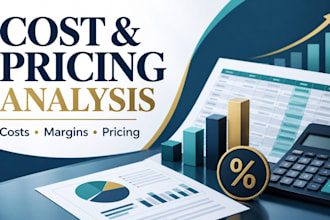 prepare a professional cost and pricing analysis