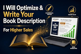 optimize and write your book description for higher sales