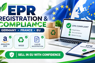 do germany epr registration, lucid, weee, amazon epr compliance, france and eu