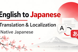 translate and localize english content into natural japanese