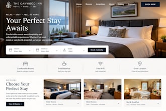 design squarespace hotel booking website squarespace motel bed breakfast site