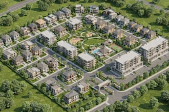 create 3d isometric map, real estate map and campground map