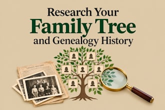 research your family tree and genealogy history