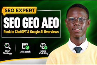optimize your website for chatgpt, gemini and google with GEO aeo SEO