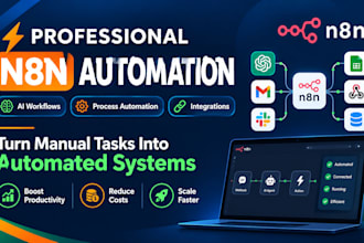 build n8n automation, ai automation with n8n workflow, and workflow automation