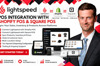 integrate lightspeed pos with shopify and square pos