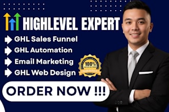 be your ghl expert for ghl automation and ghl website design