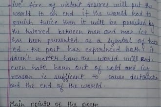 create neat handwritten study notes bio chem all