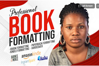 ebook and paperback layout formatting