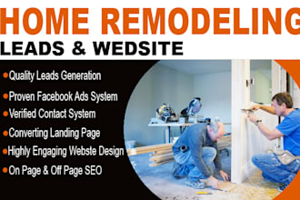 home remodeling home improvement home renovation lead generation kitchen remodel