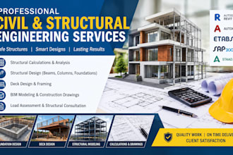 provide professional civil and structural engineering services