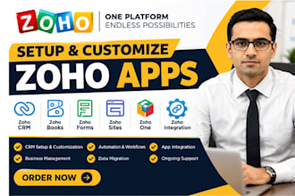 setup zoho crm zoho books form zoho sites zoho one zoho integration