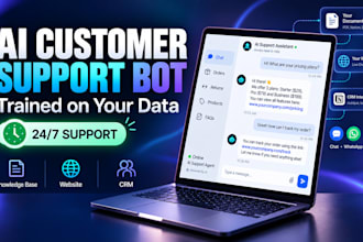 build a customer support ai chatbot for your website