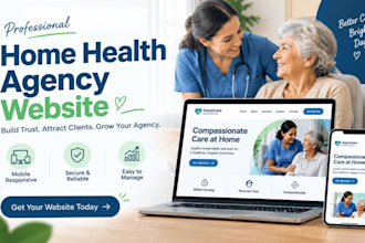 build home health agency, home health website, home care website home healthcare