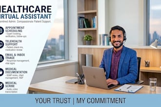 be your expert healthcare VA and medical scribe
