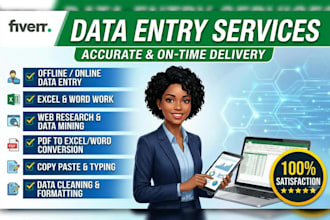 do professional data entry, web research,and copy pest work