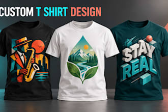 create a custom tshirt design for your brand